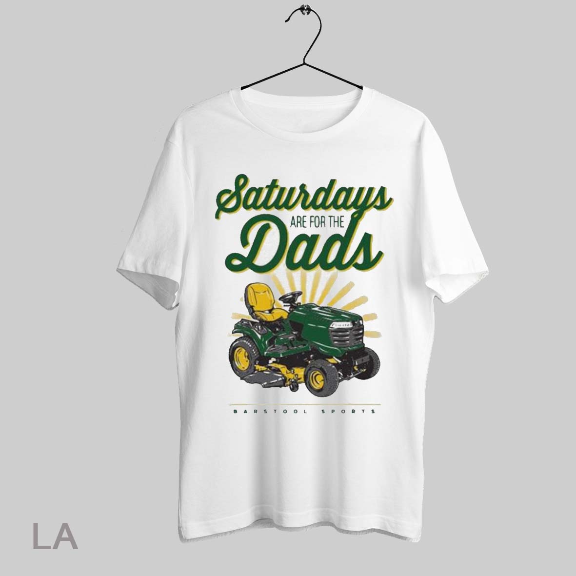 Top Saturdays Are For The Dads Riding Mower Barstool Sports Painting Sweatshirt Tee Shirt