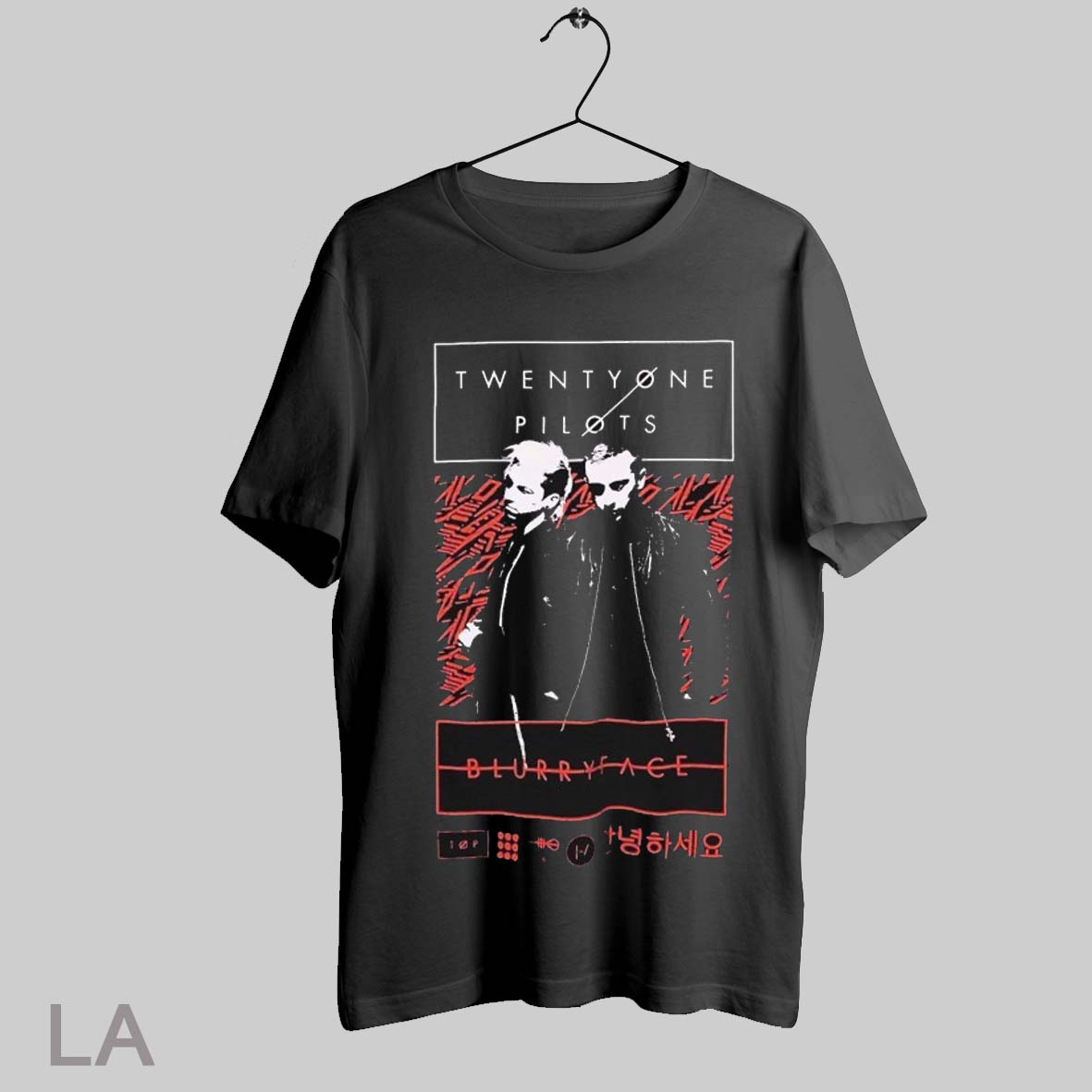 Top Twenty One Pilots Blurryface Duo Portrait T Shirt Sweatshirt Hoodie Shirt