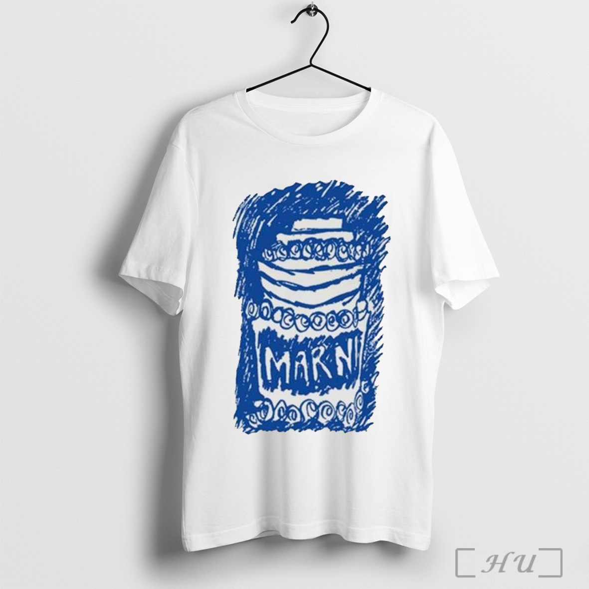 Travis Kelce Wearing Marni Blue 30th Anniversary 2025 T Shirt Sweatshirt