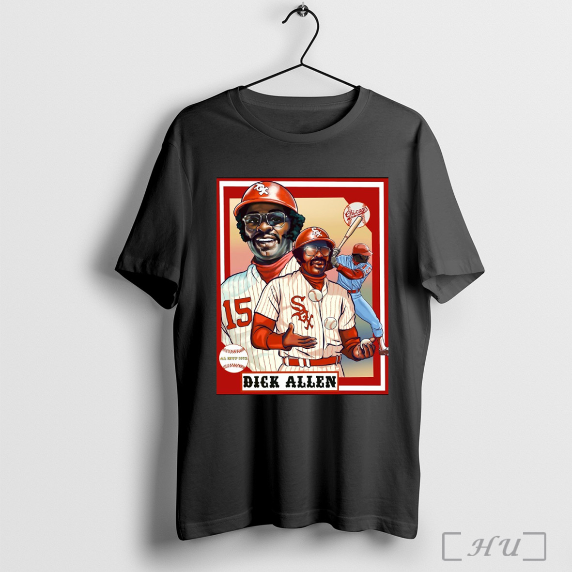 Trending Chicago White Sox Dick Allen Al Mvp 1972 An Iconic Moment Of An Iconic Player Poster T Shirt Sweatshirt