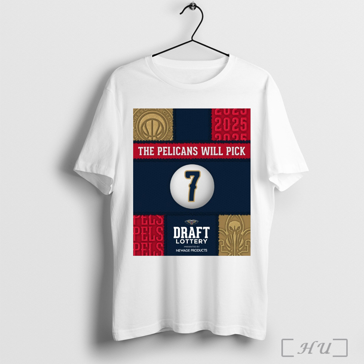 Trending New Orleans Pelicans The Pelicans Will Pick No 7 Draft Lottery 2025 Poster T Shirt Sweatshirt