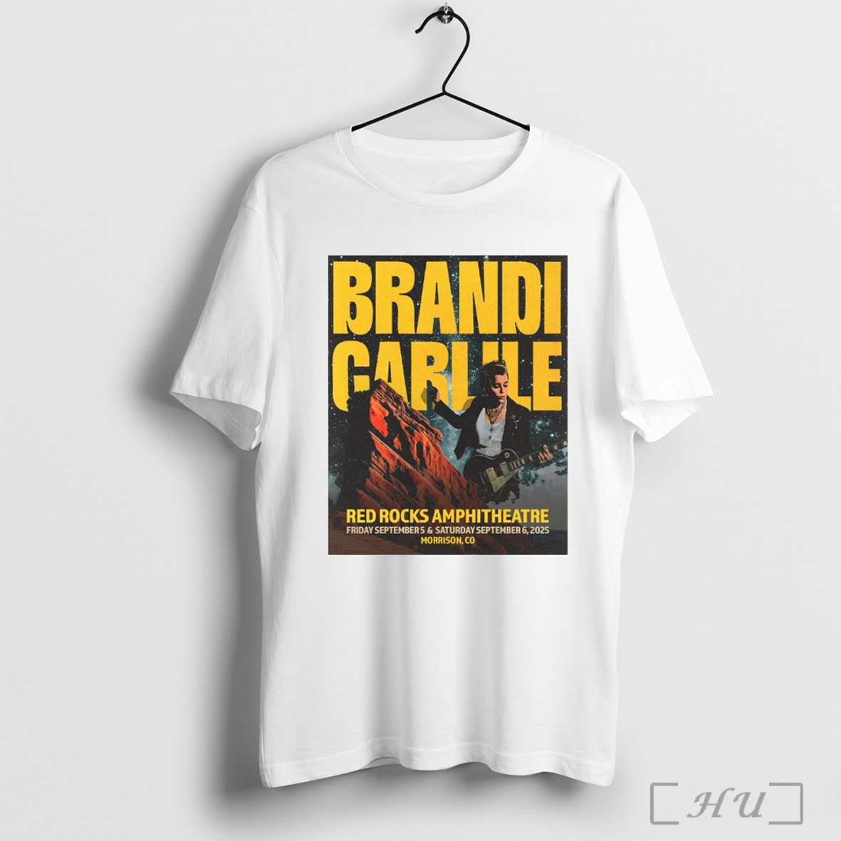 Trending Poster Brandi Carlile September 5 6 2025 Red Rocks Amphitheatre Morrison Co T Shirt Sweatshirt