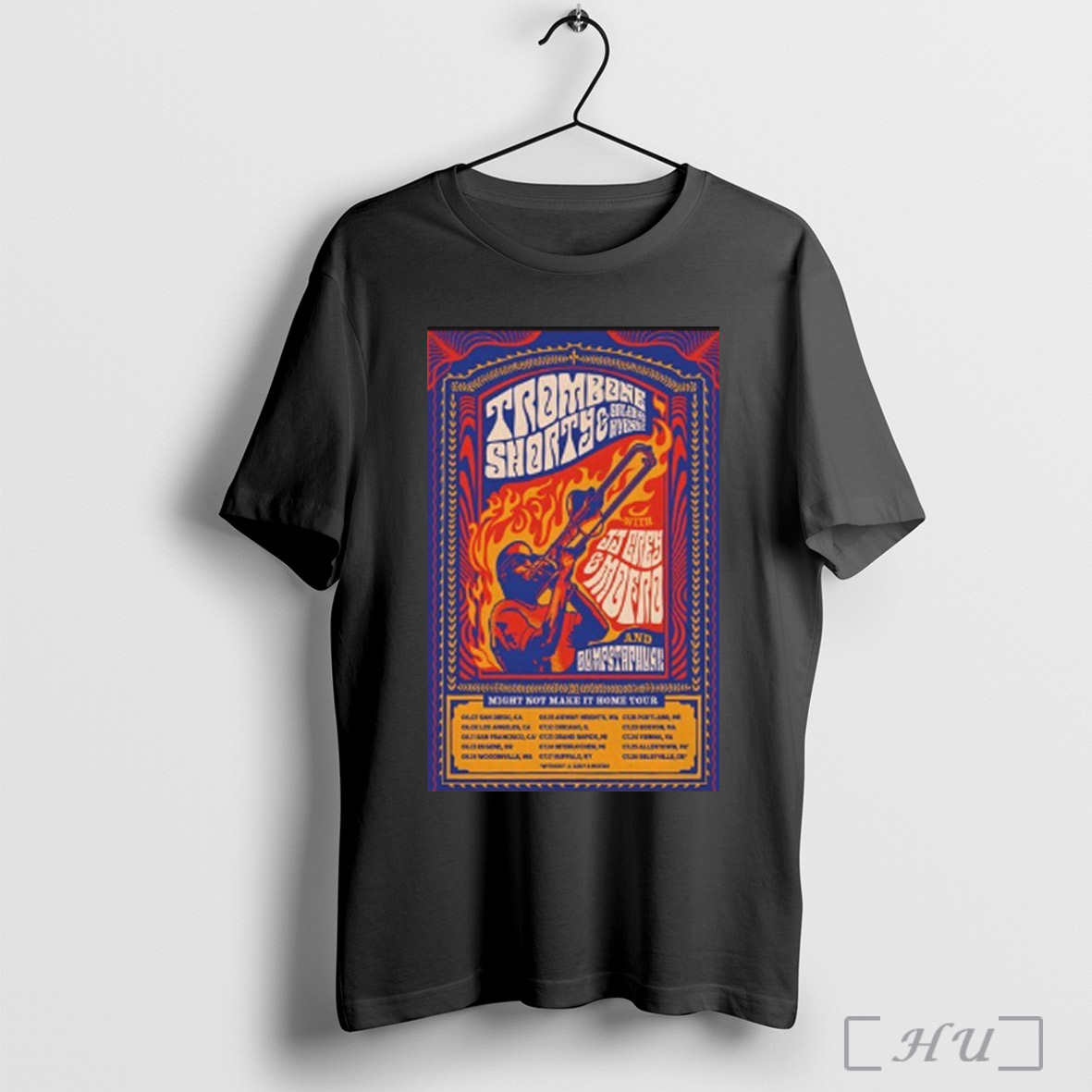Troy Andrews Might Not Make It Home Tour 2025 T Shirt Sweatshirt