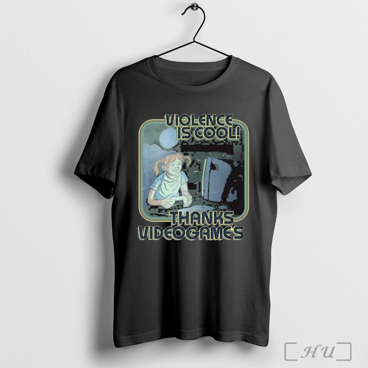 Violence Is Cool Thanks Videogames Flow Games T Shirt Sweatshirt