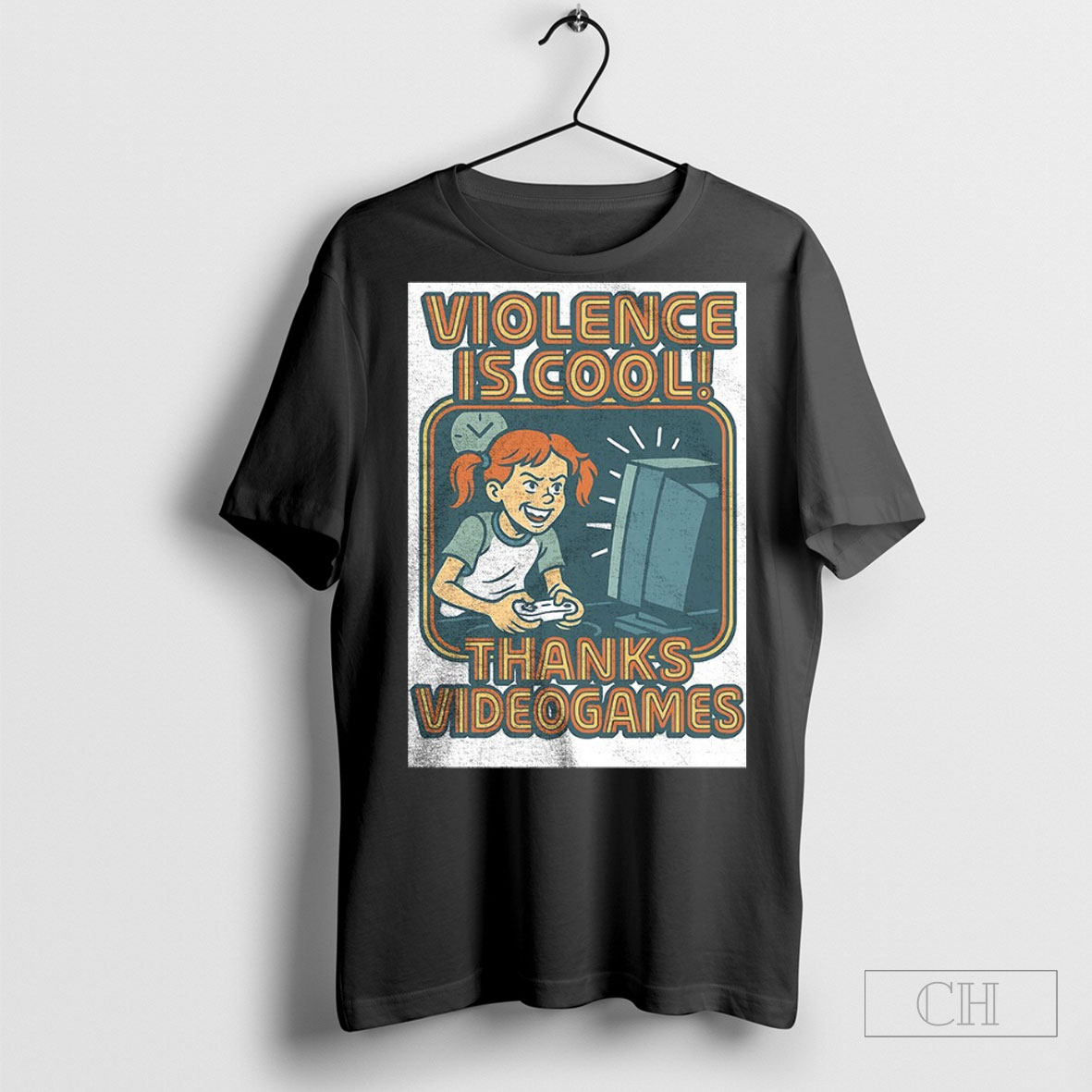 Violence Is Cool Thanks Video Games Shirt