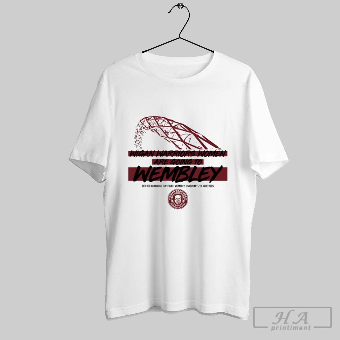 Wigan Warriors Women Are Going To Wembley T Shirt