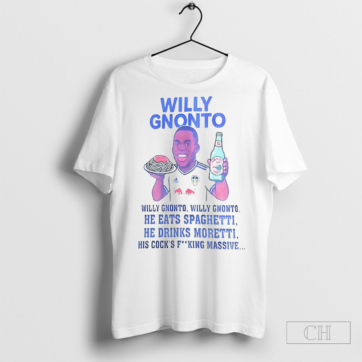 Willy Gnonto He Eats Spaghetti He Drinks Moretti Shirt