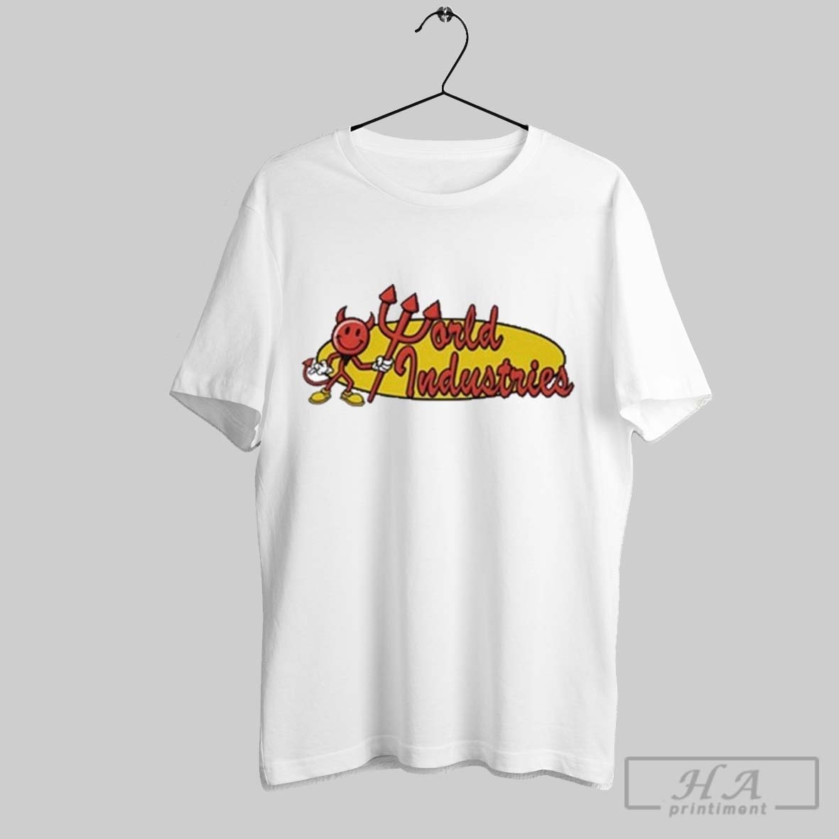 World Industries Devil Oval T Shirts