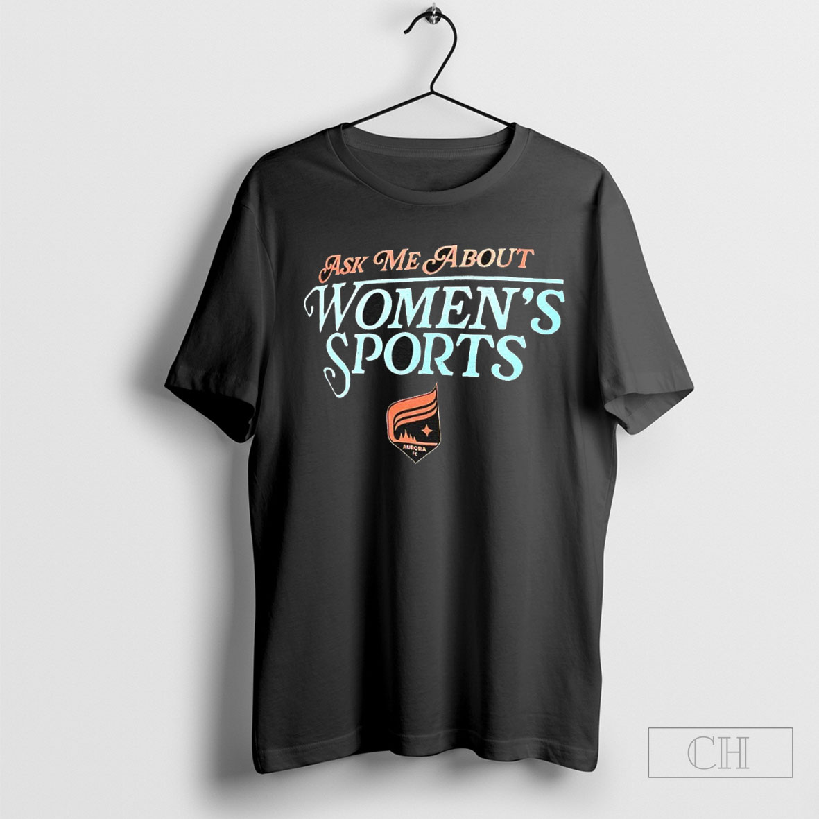 Ask Me About Womens Sports Aurora Fc Shirt