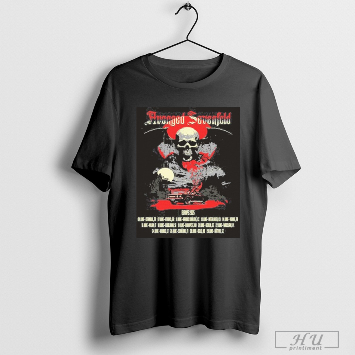 Avenged Sevenfold June 19 2025 Budapest Hu Budapest Park T Shirt Sweatshirt