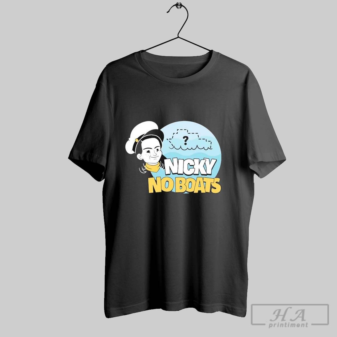 Bhn Nicky No Boats T Shirts