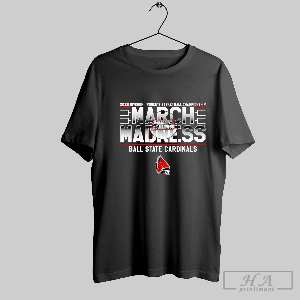 Ball State Cardinals March Madness 2025 Ncaa Division I Womens Basketball Championship Shirt