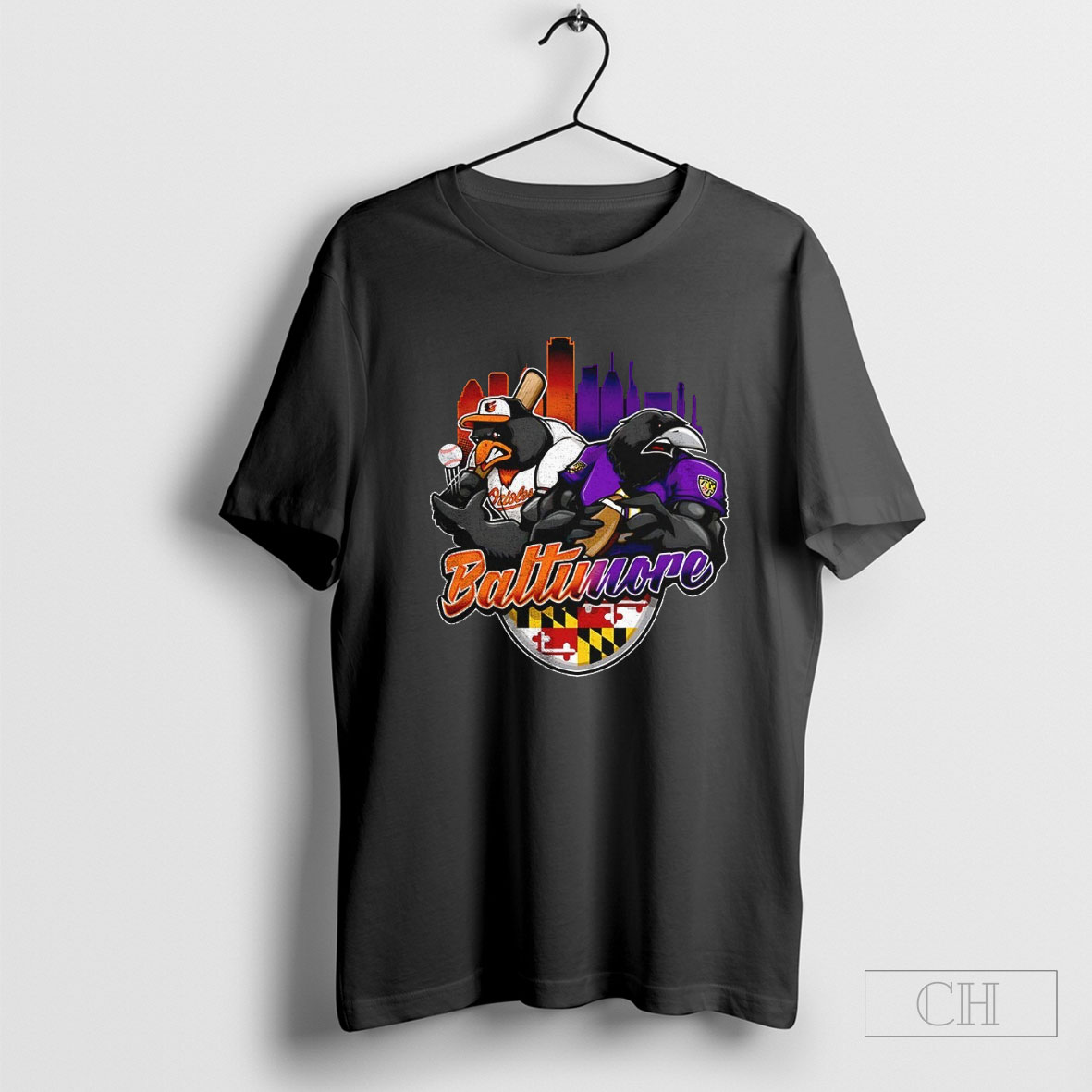 Baltimore Sports Team Mascot Shirt