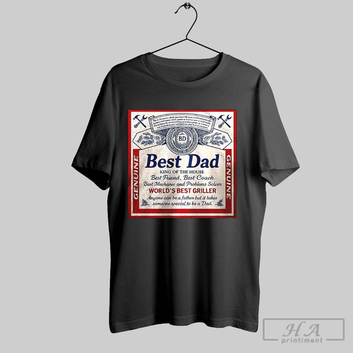 Best Dad King Of The House Worlds Best Griller Shirt