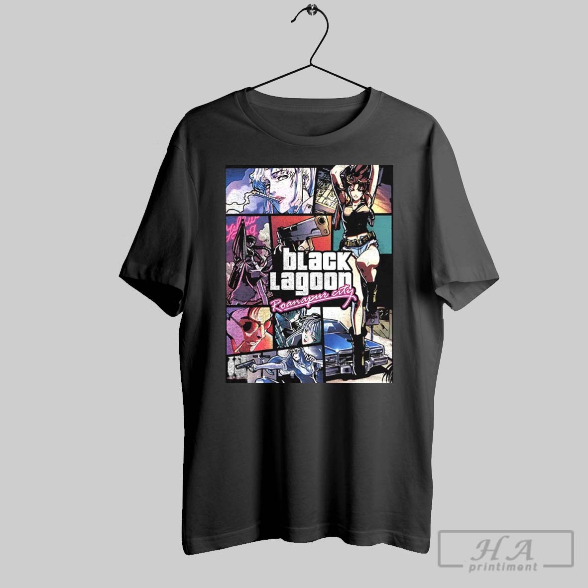 Black Lagoon Roanapm City Shirt