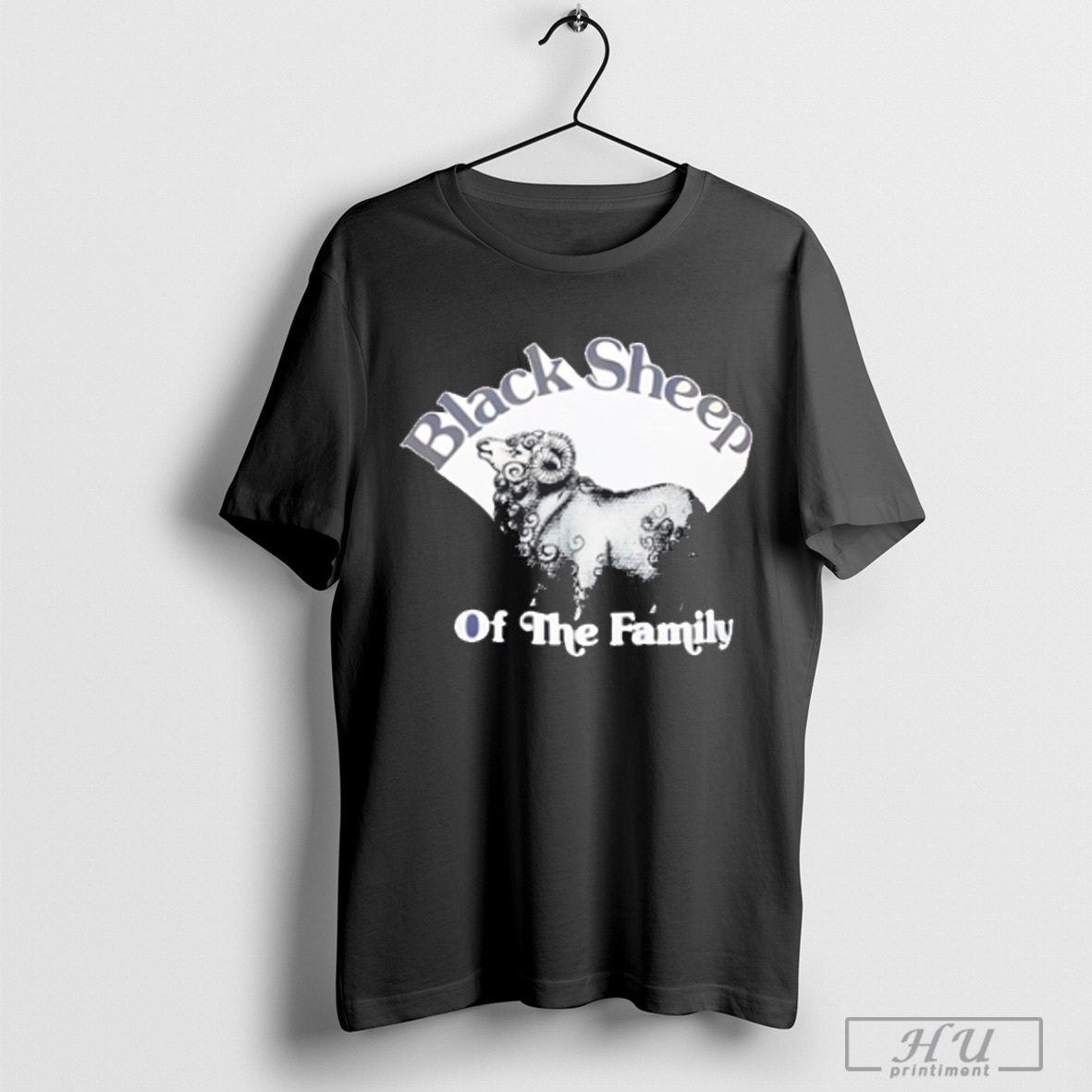 Black Sheep Of The Family Retro T Shirt Sweatshirt