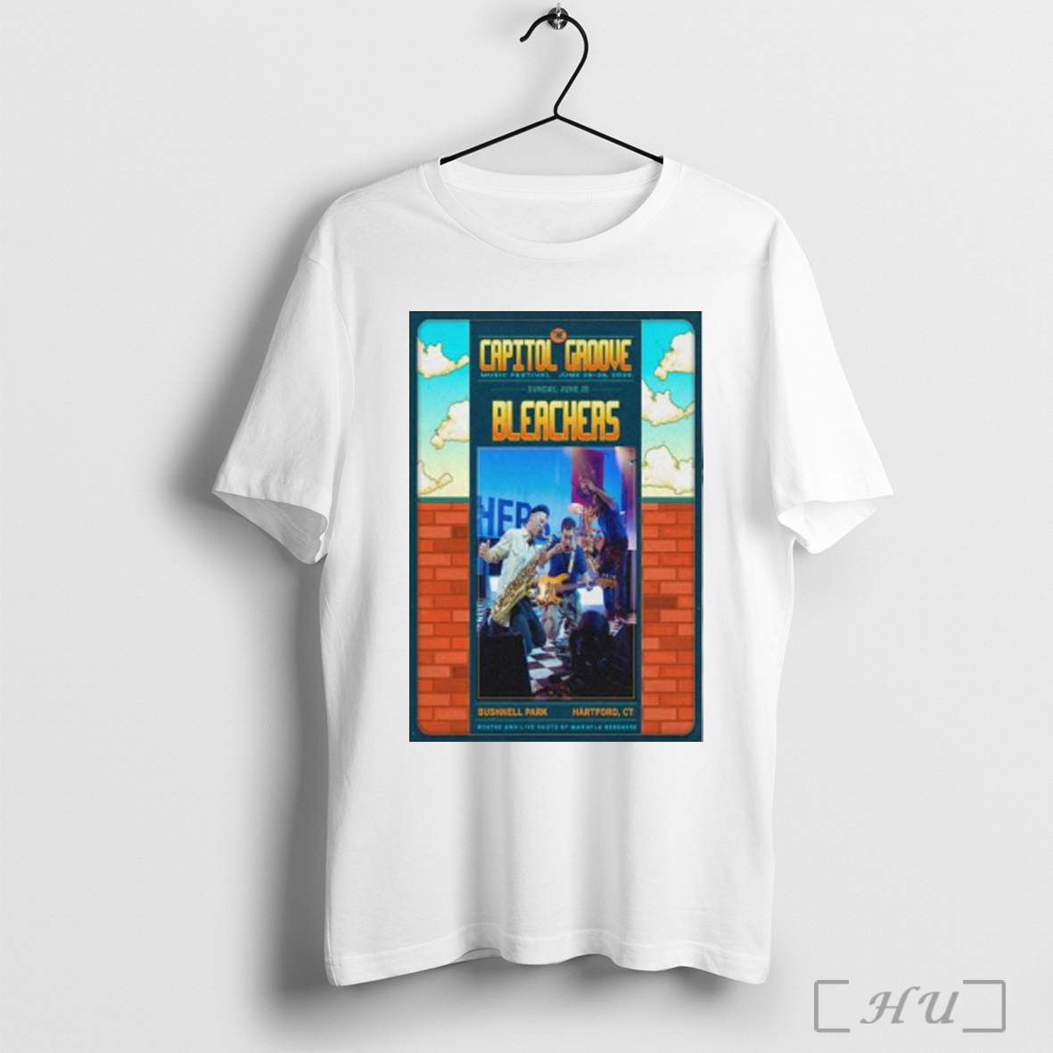 Bleachers Jun 29 2025 Bushnell Park Hartford Ct Poster T Shirt Sweatshirt