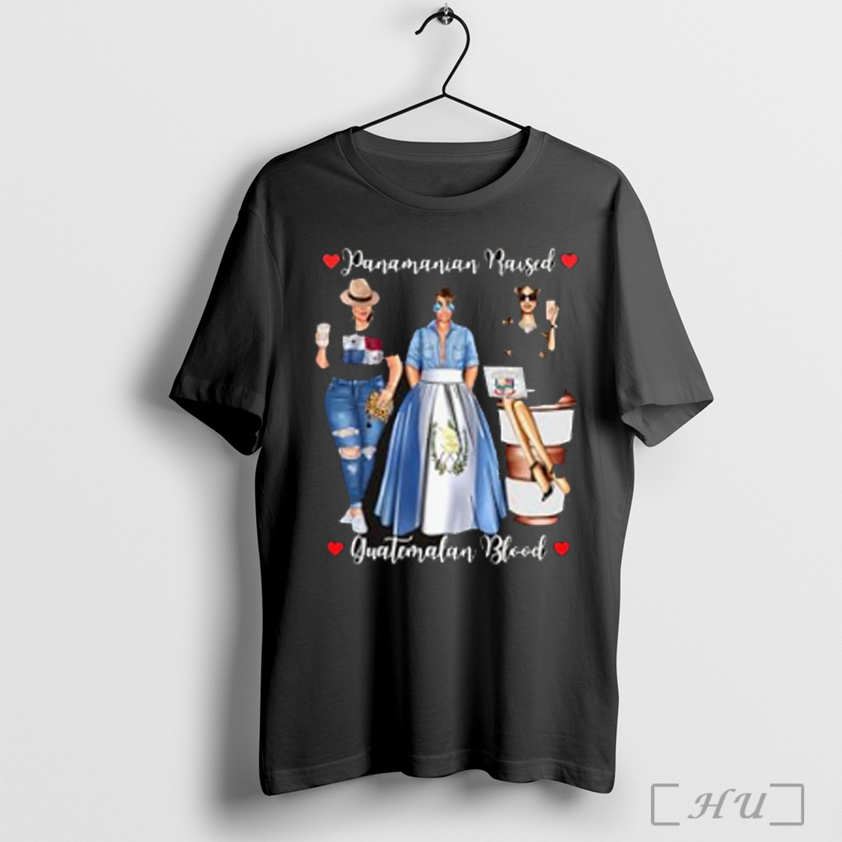 Camiseta Premium Para Mujer Con Raices Guatemaltecas De Panama De Guatemala T Shirt Sweatshirt