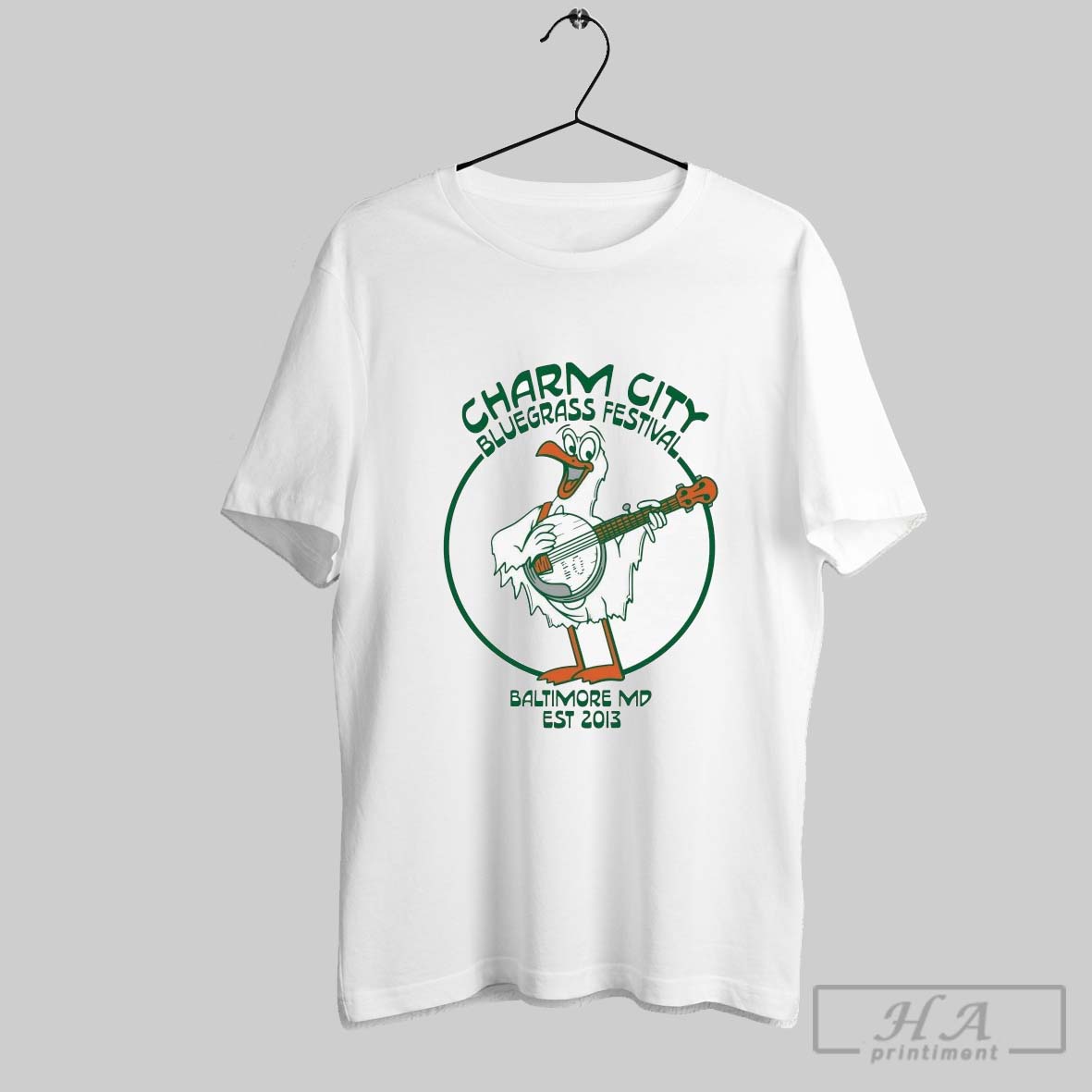 Charm City Bluegrass Festival Baltimore Md Est 2013 T Shirts