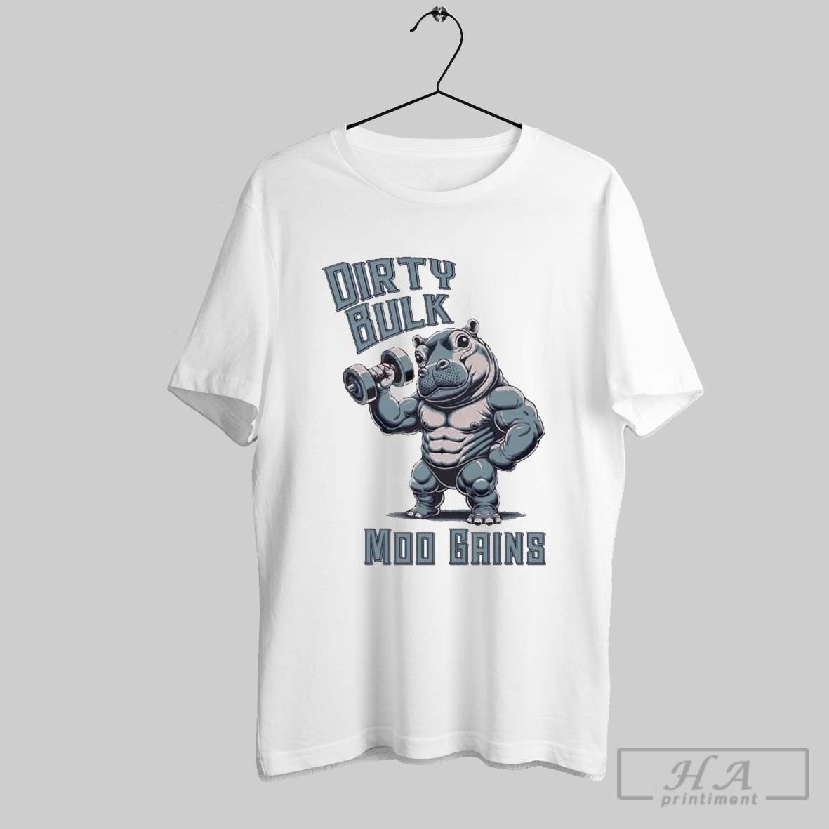 Dirty Bulk Moo Gains Dom Mazzetti T Shirts