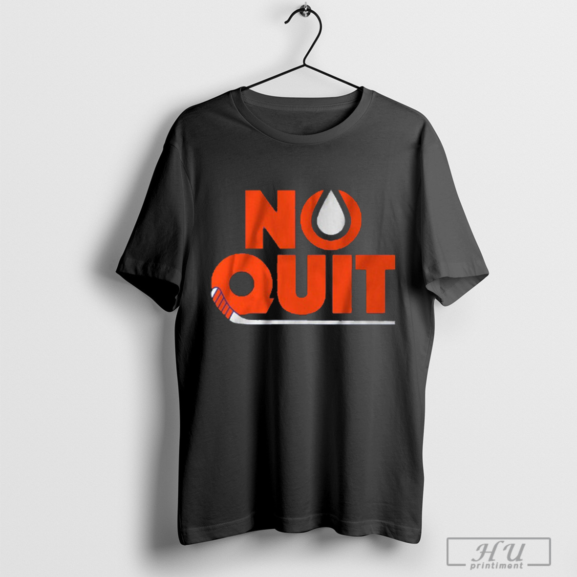 Edmonton Hockey No Quit T Shirt Sweatshirt