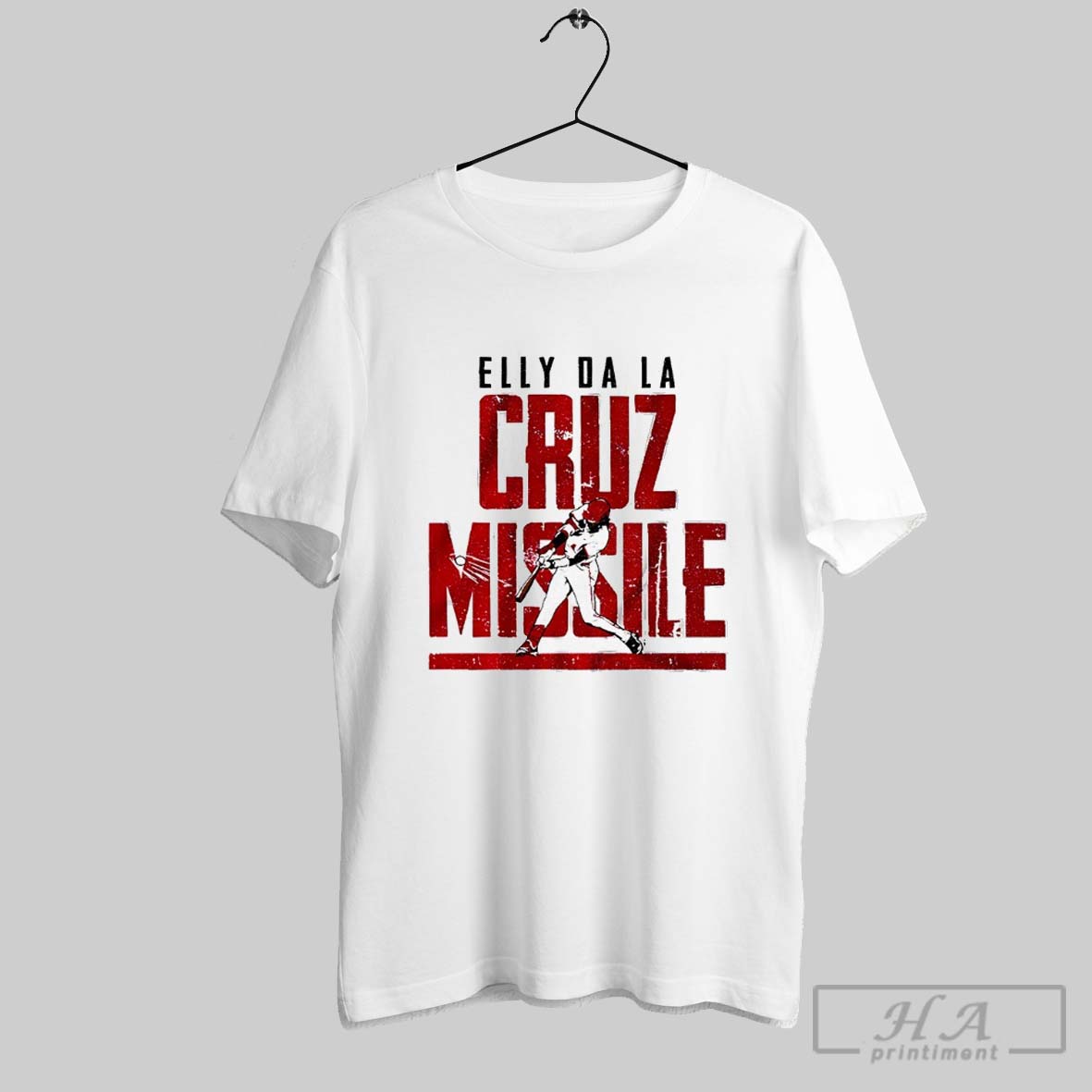 Elly De La Cruz Cincinnati Reds Missile Off The Bat Shirt