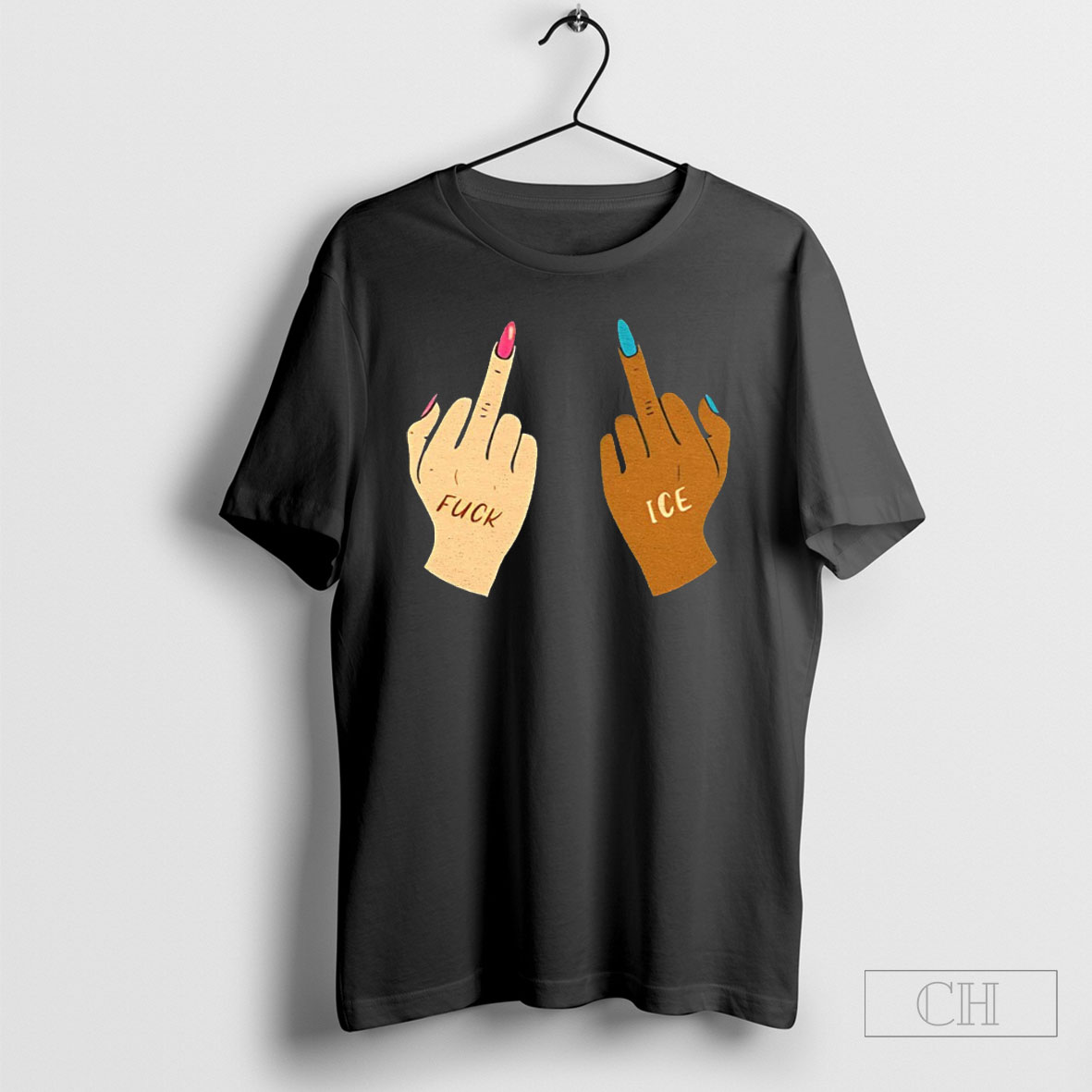 Fuck Ice Middle Fingers Protect Immigrants Anti Ice Shirt