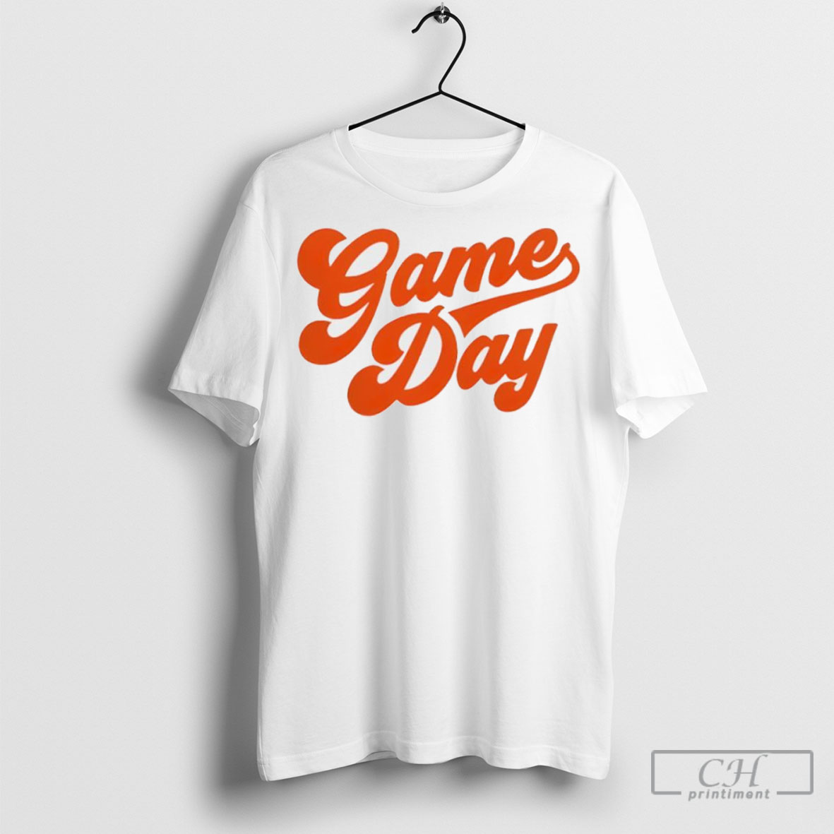 Game Day Orange Style Letter T Shirt Sweatshirt