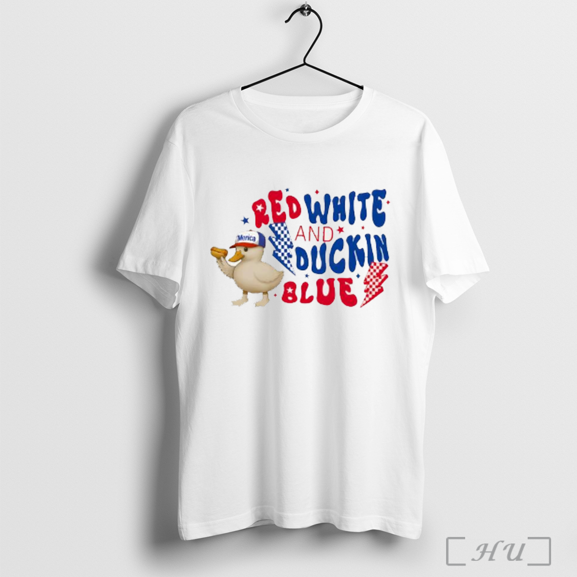 Hotdog Red White Ducking Blue American T Shirt Sweatshirt