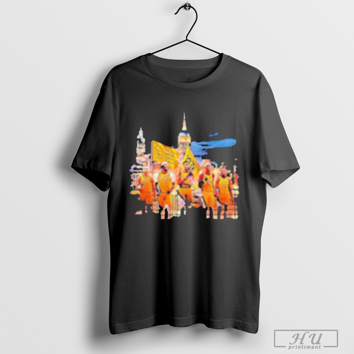 Indiana Pacers 2025 Finals Victory Parade Skyline T Shirt Sweatshirt