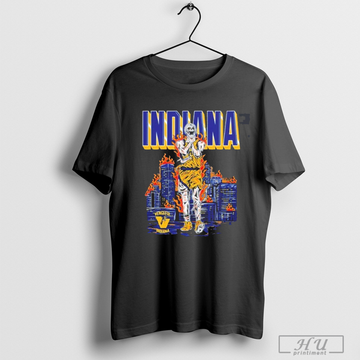 Indiana Pacers Collection X Vengeful 2025 T Shirt Sweatshirt