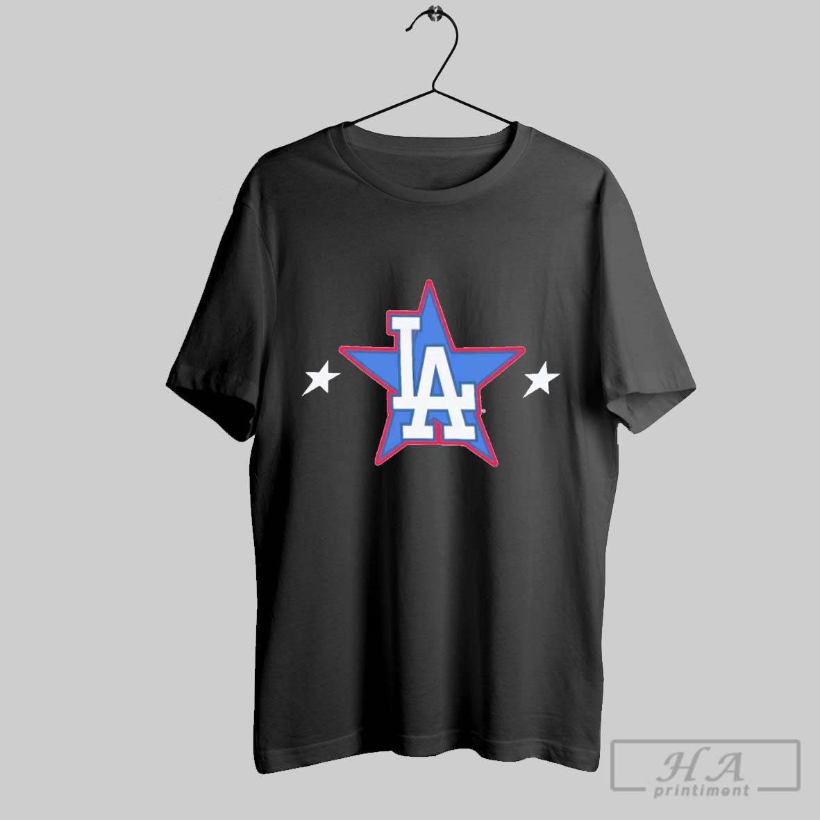 Los Angeles Dodgers New Era 2025 Mlb All Star Game Workout T Shirt