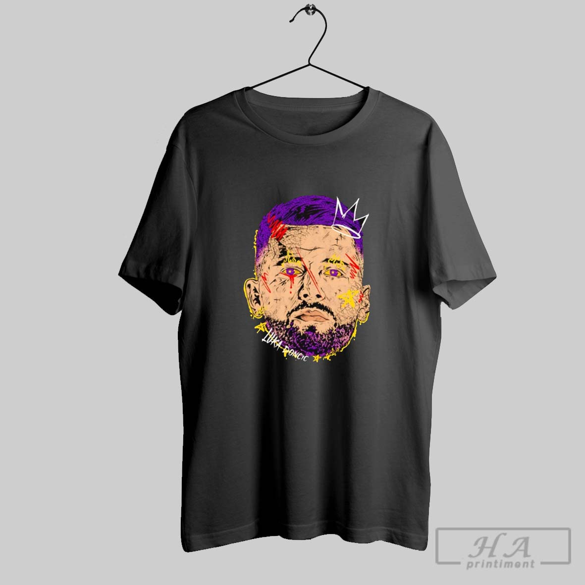 Luka Doncic Big Head Comic Shirt