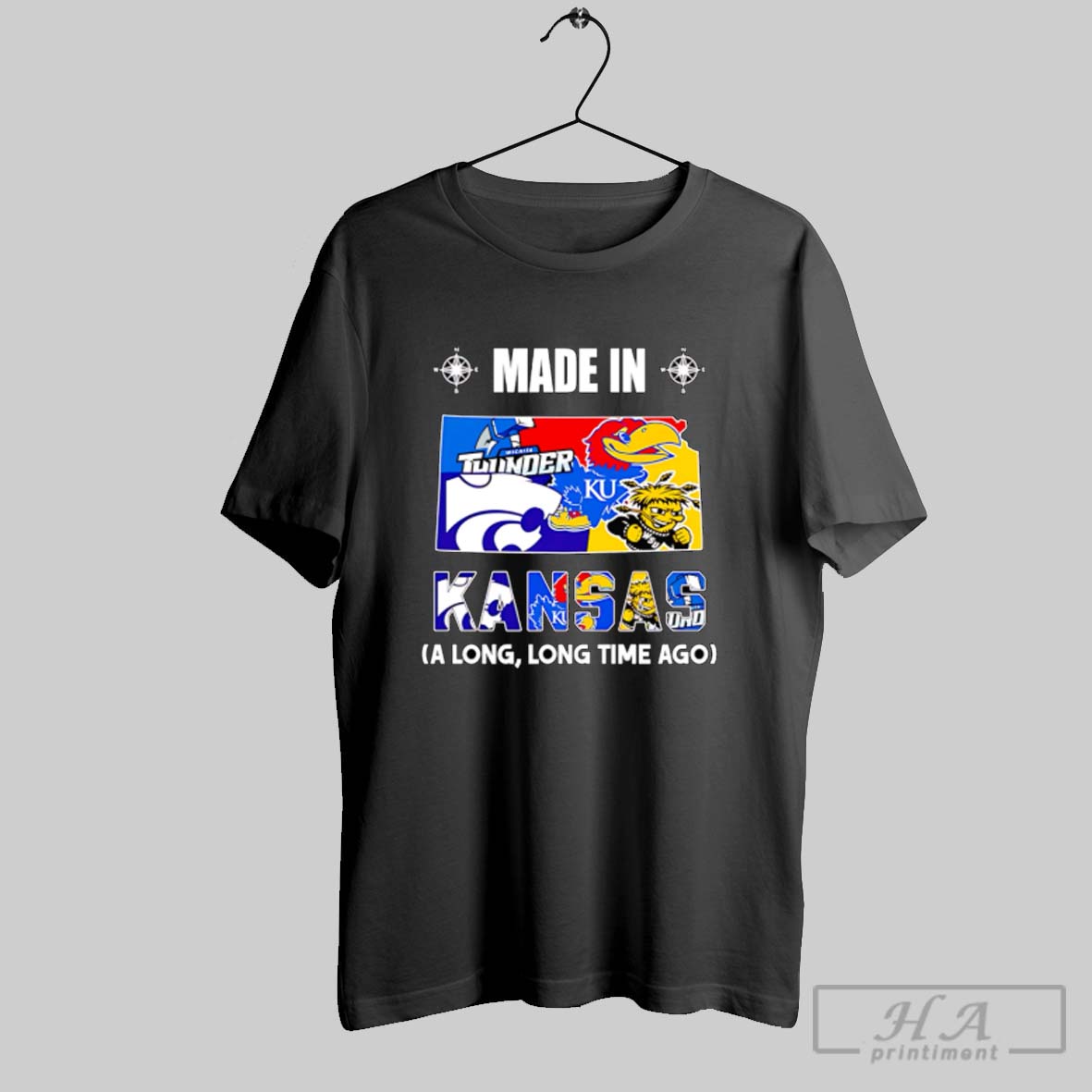 Made In Kansas A Long Long Time Ago Shirt