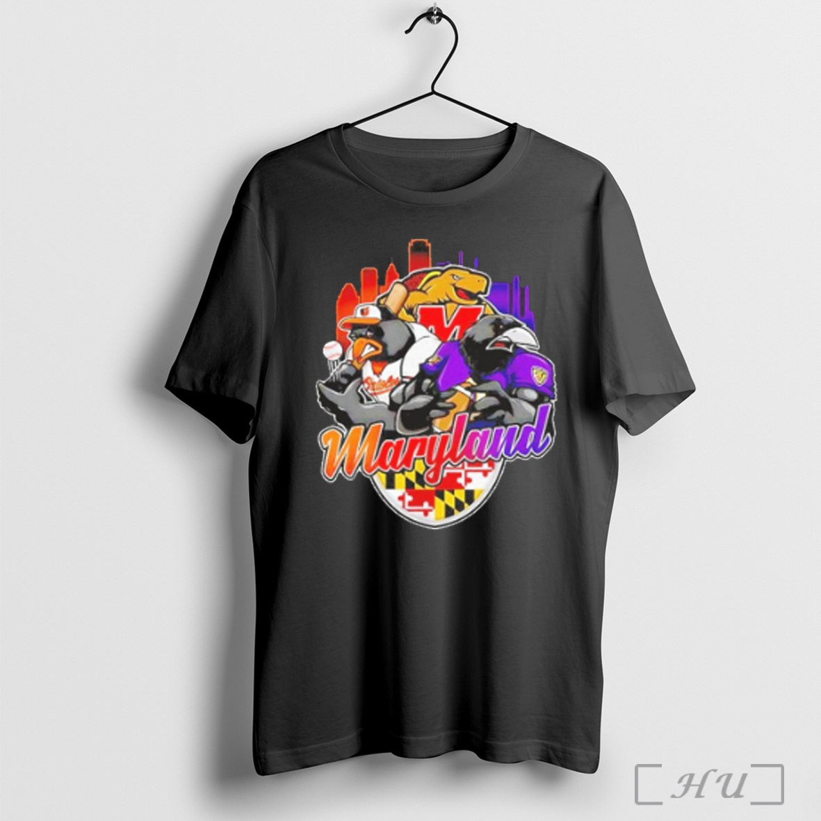 Maryland Sports Team Mascot 2025 T Shirt Sweatshirt