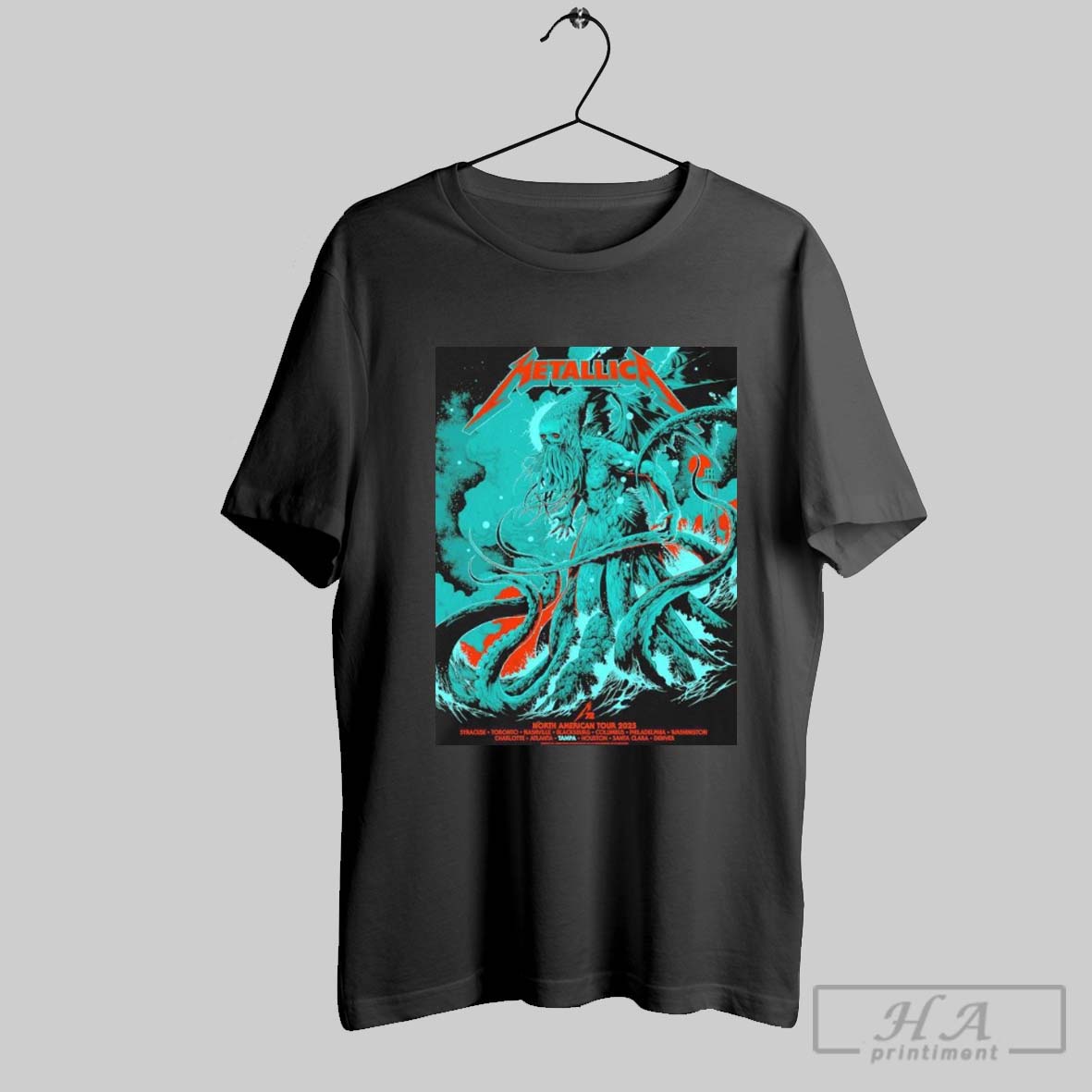 Metallica M72 North American Tour 2025 X June 6 2025 Tampa Fl Florida T Shirt