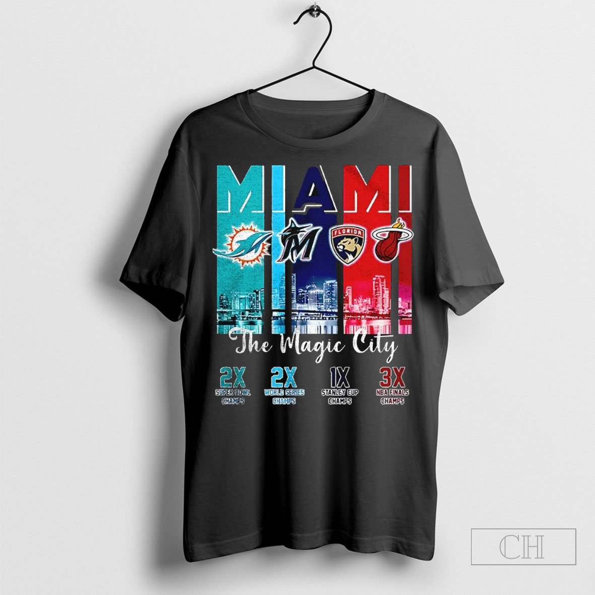 Miami Magic City Champions Logo Shirt