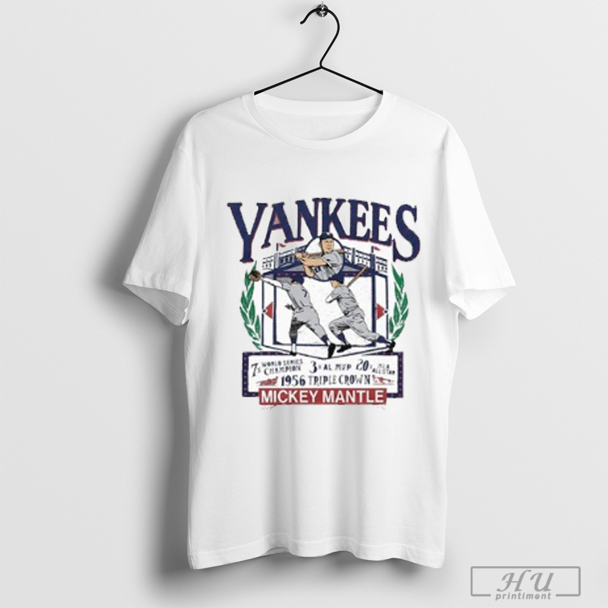 Mickey Mantle New York Yankees Awards T Shirt Sweatshirt