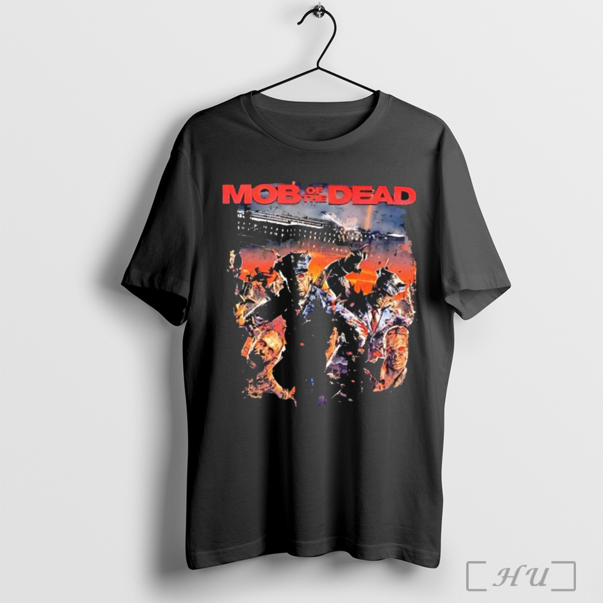 Mob Of The Dead Zombie T Shirt Sweatshirt