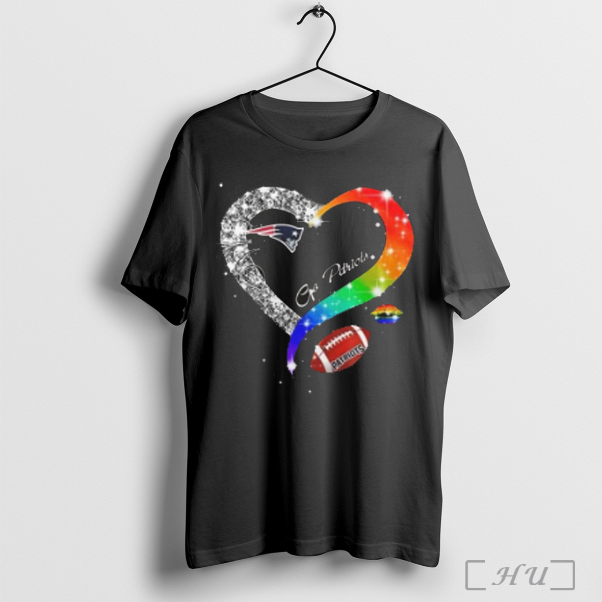 New England Patriots 2025 Lgbt Pride Day Go Patriots Vintage T Shirt Sweatshirt