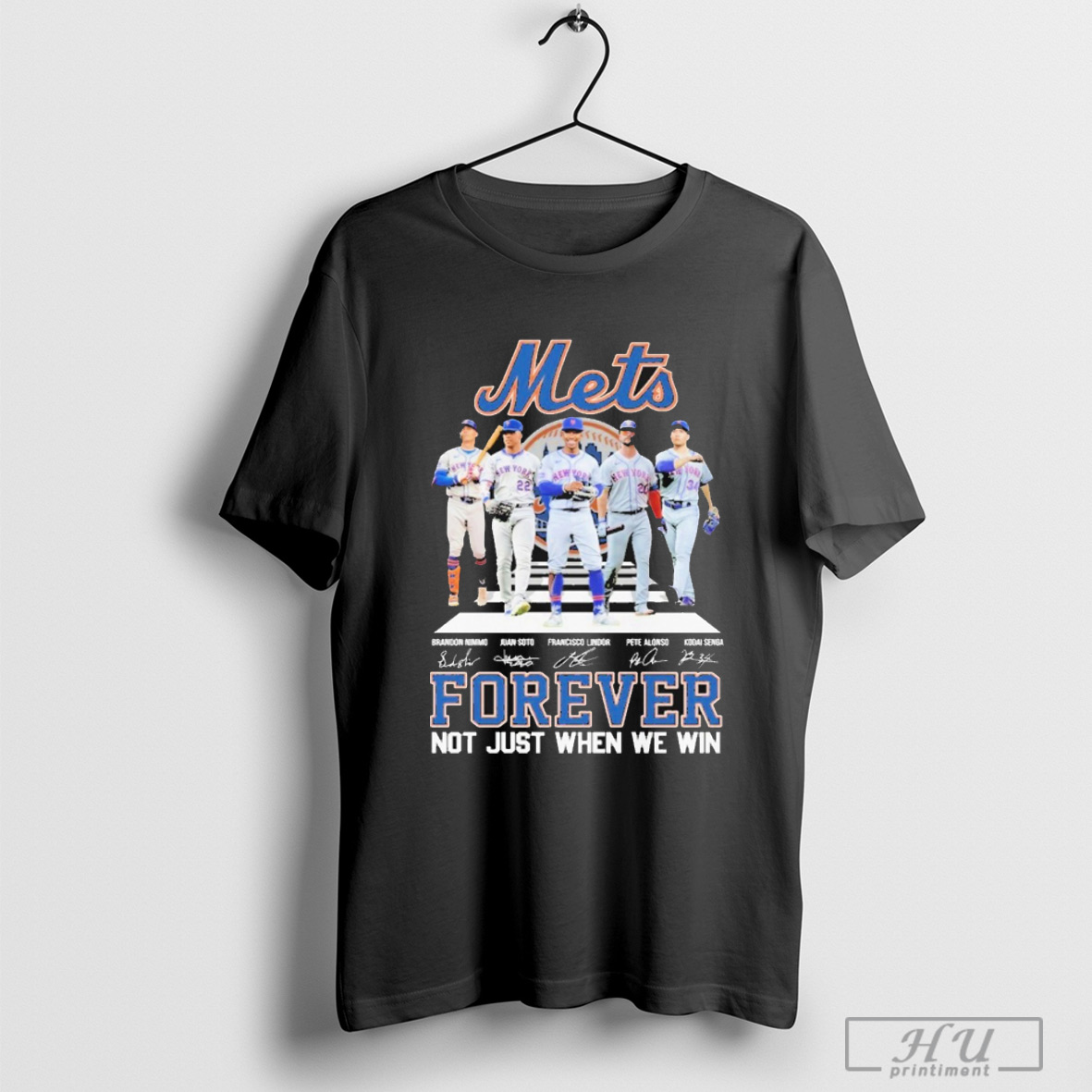 New York Mets Forever Not Just When We Win Signature Unisex T Shirt Sweatshirt