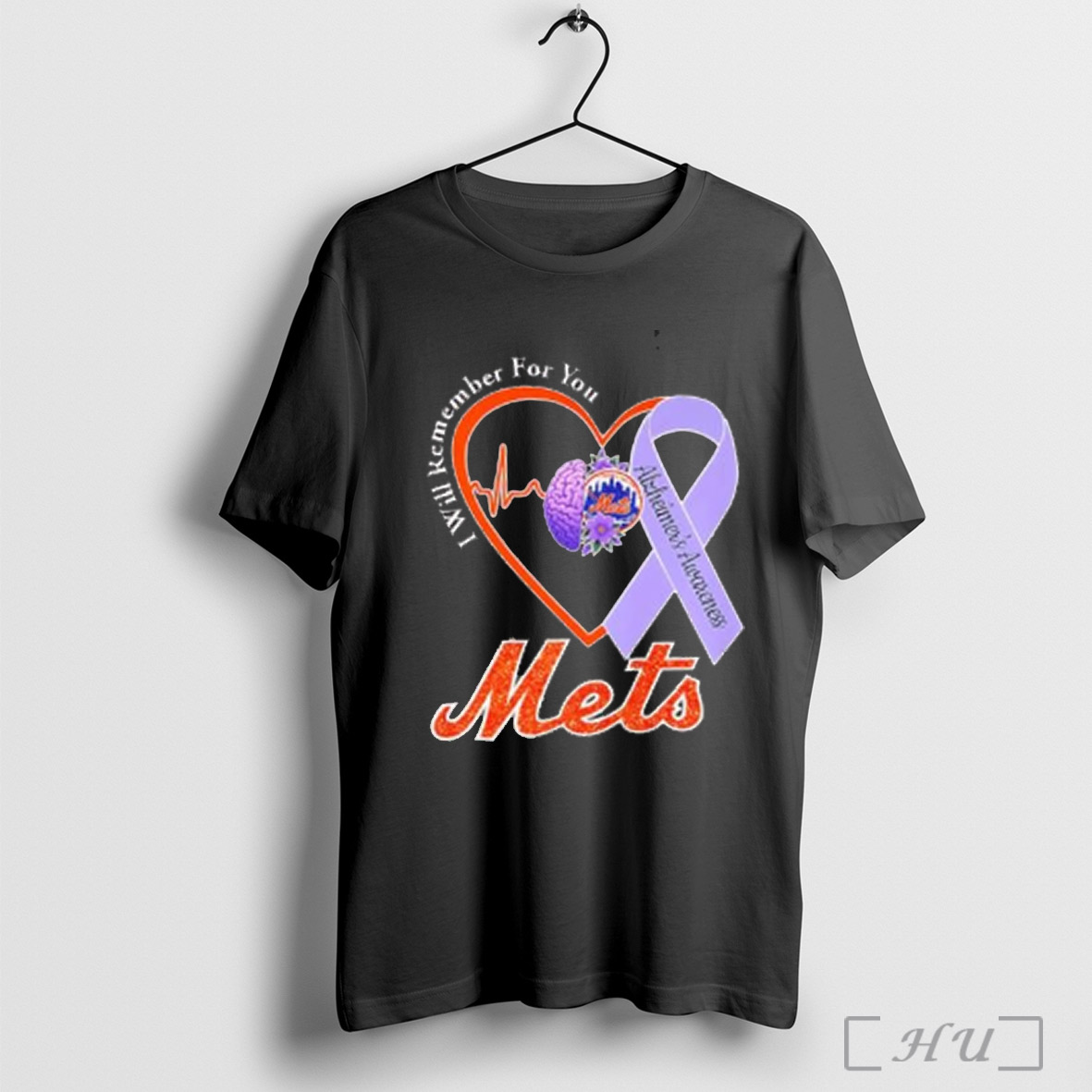 New York Mets I Will Remember For You Alzheimers Awareness T Shirt Sweatshirt