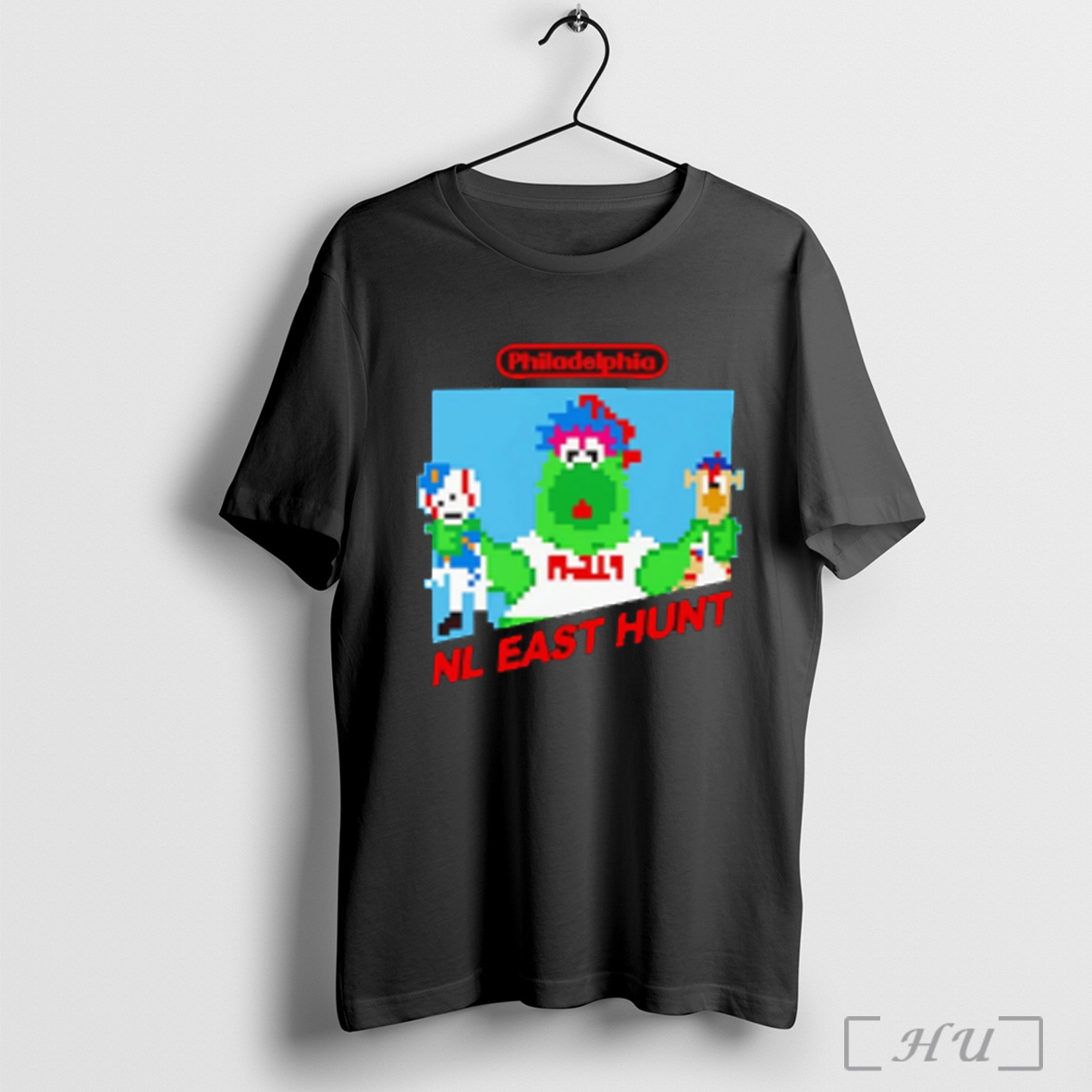 Nl East Hunt Philadelphia Phillies Mascot Game T Shirt Sweatshirt