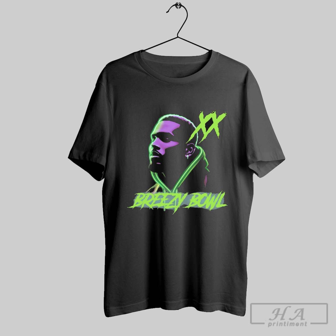 Official Breezy Bowl Xx Neon Lights Shirt