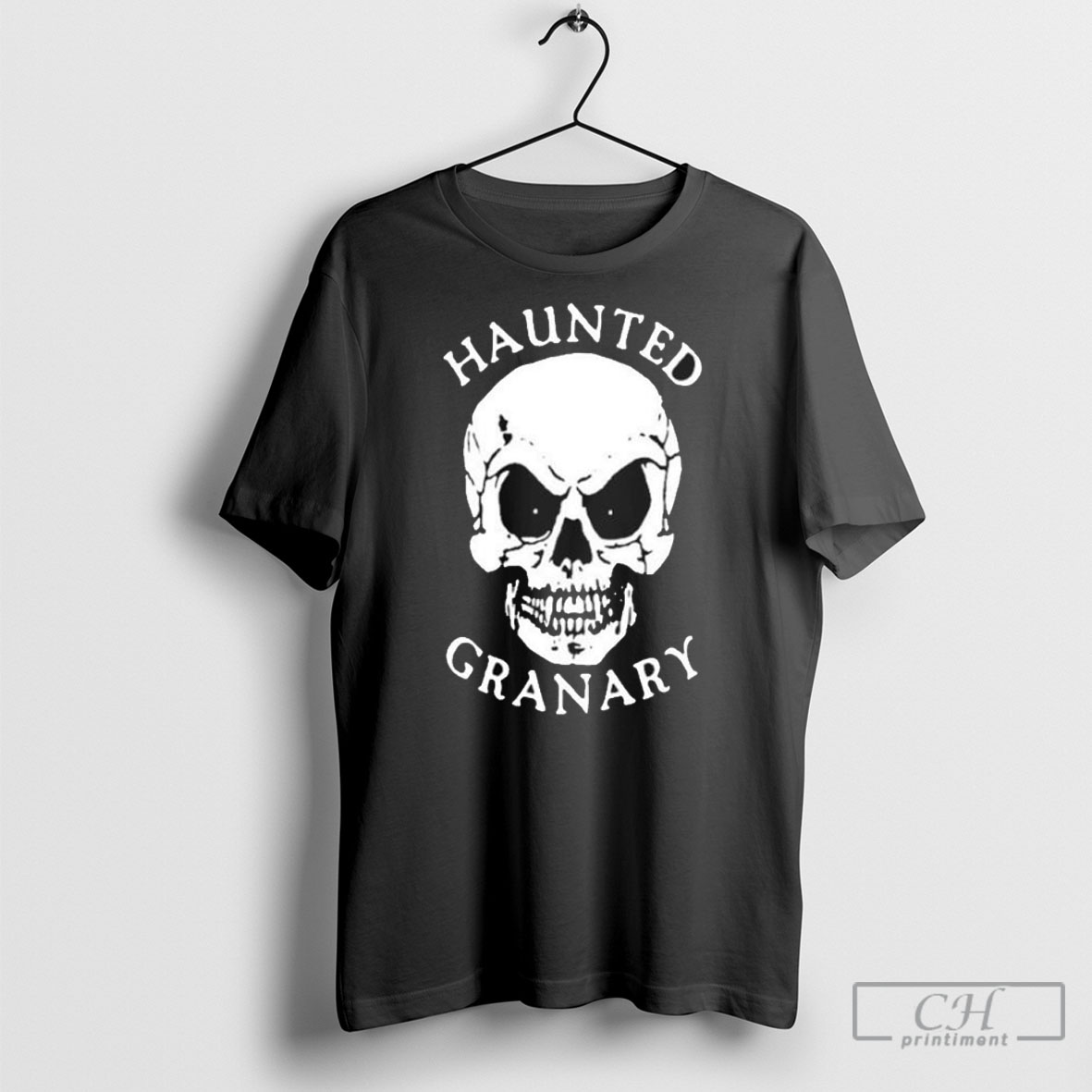 Official Iron Fortress Records Haunted Granary Horror Movie T Shirt Shirt Sweatshirt