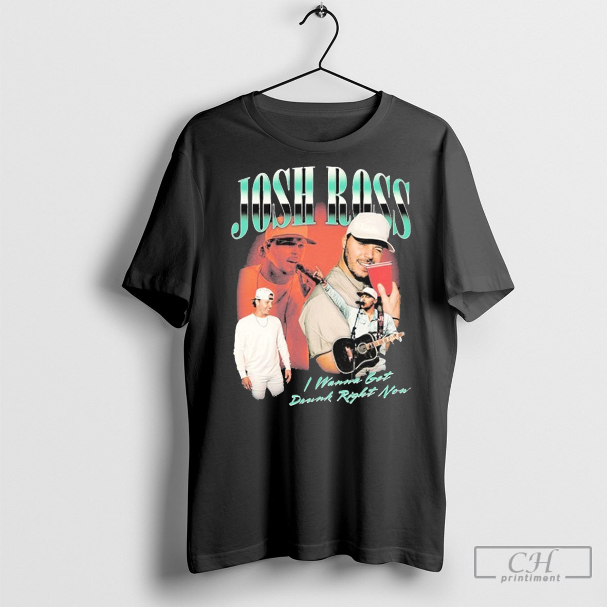 Official Josh Ross I Wanna Get Drunk Right Now Shirt