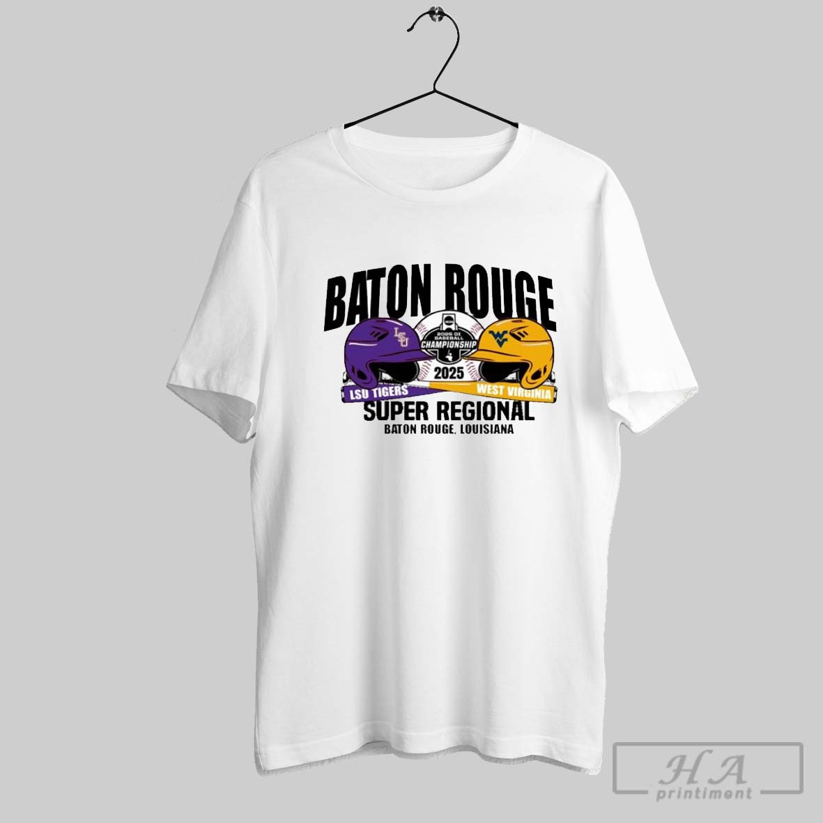 Official Lsu Tigers Vs West Virginia Mountaineers 2025 Ncaa Di Baseball Super Regional Corvallis Oregon Shirt