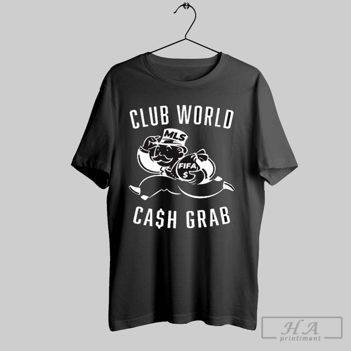 Official Mls Players Wearing Club World Cash Grab T Shirt