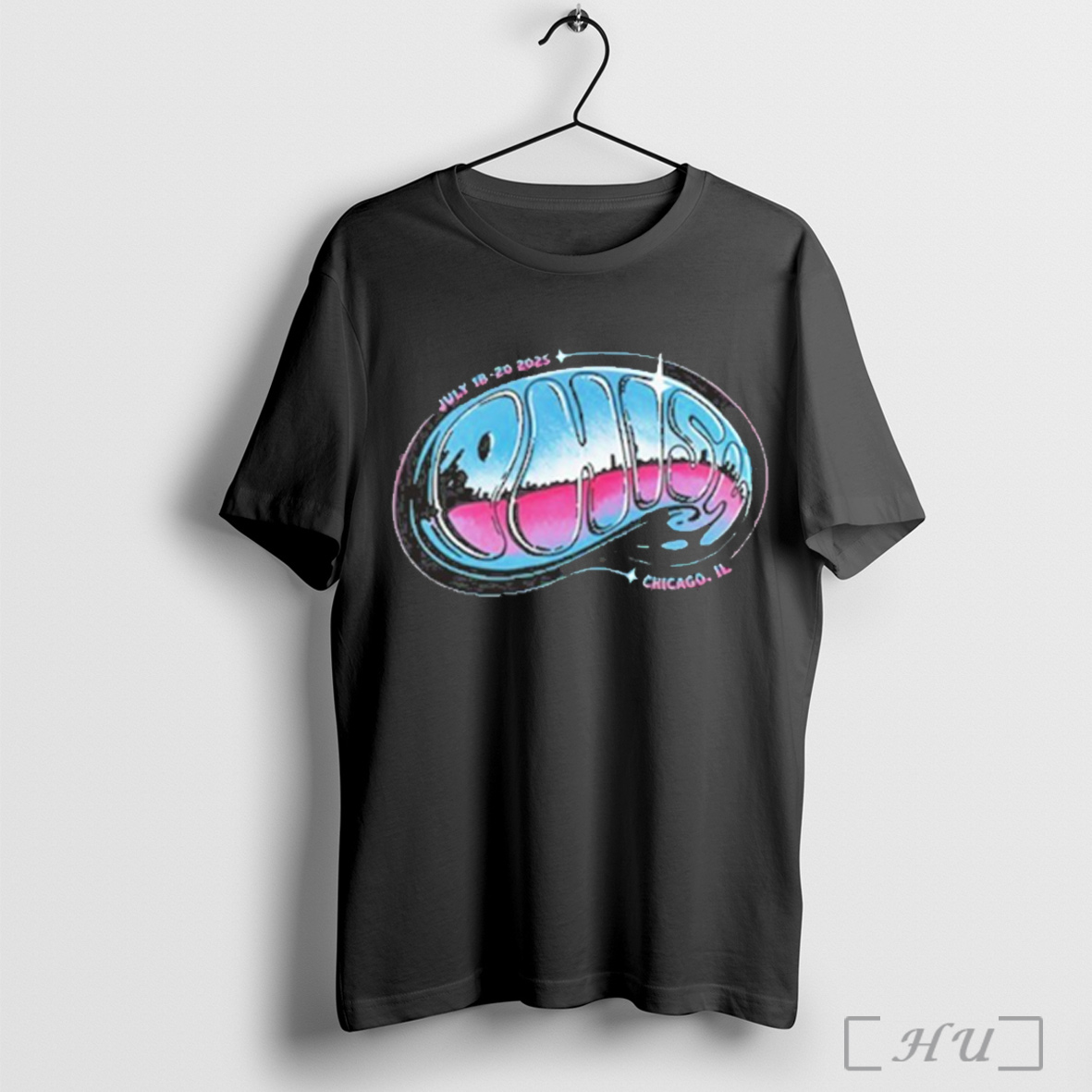Official Phish Chicago 2025 Tour T Shirt Sweatshirt