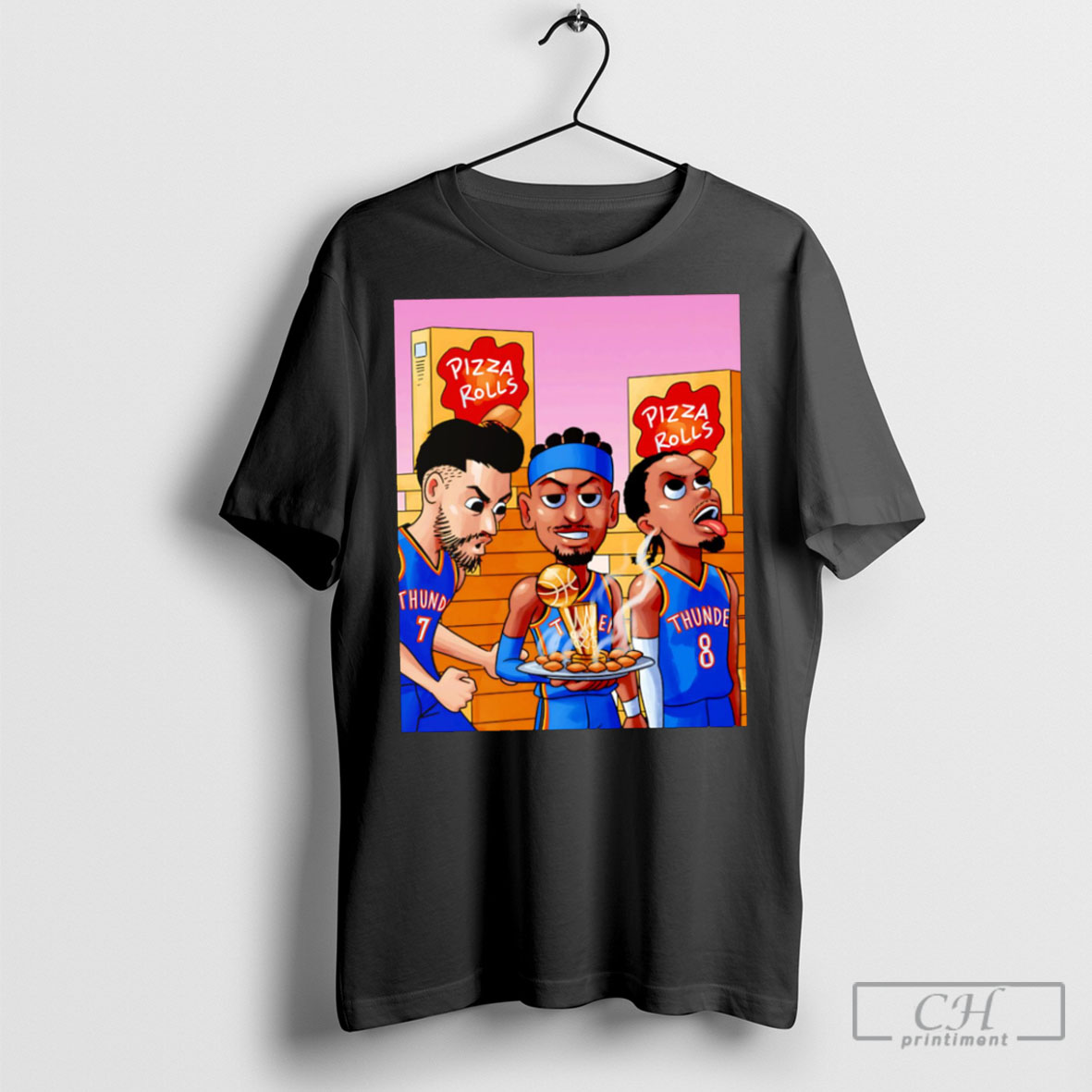 Official Pizza Rolls Okc Thunder Shirt